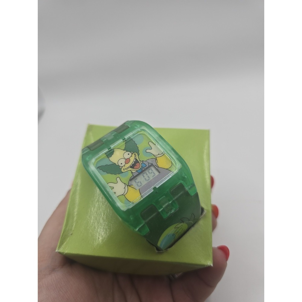 Krusty the Clown Talking Watch – The Simpsons Burger King 2002  Working